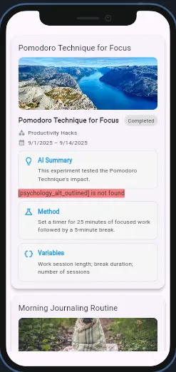Nowa app preview showing live Airtable data in a list view