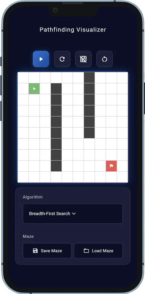 Pathfinding Visualizer screenshot 2